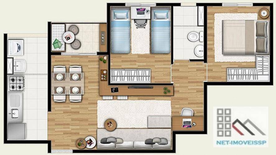 Apartamento à venda com 2 quartos, 50m² - Foto 17