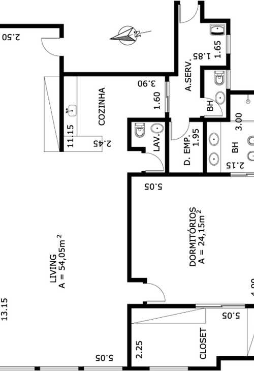 Apartamento à venda com 4 quartos, 238m² - Foto 3