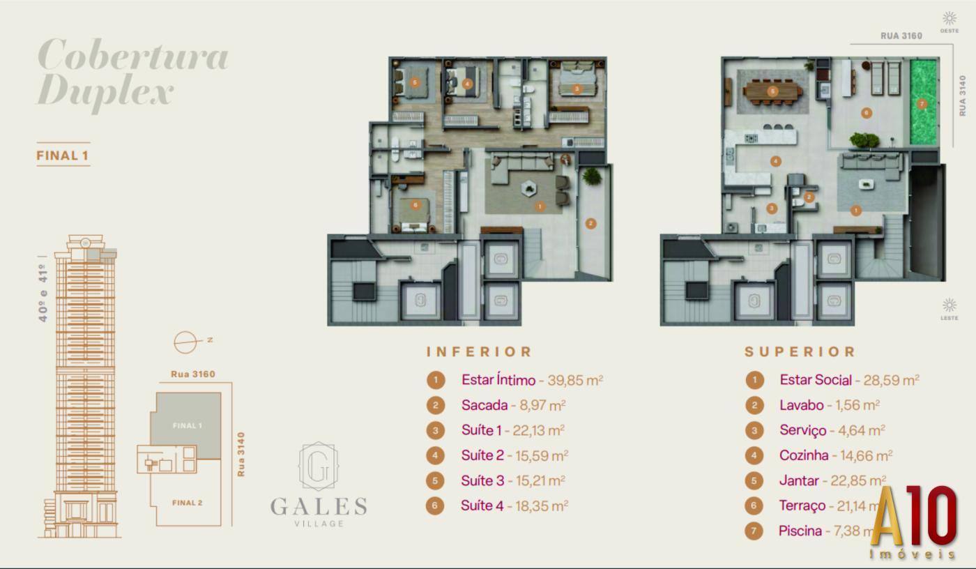 Cobertura à venda com 4 quartos, 292m² - Foto 18