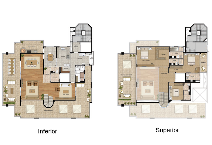 Apartamento à venda com 3 quartos, 244m² - Foto 14