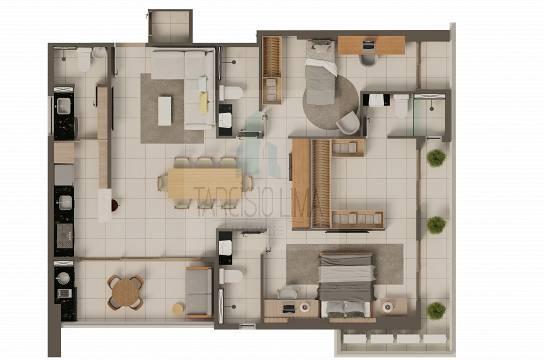 Apartamento à venda com 3 quartos, 109m² - Foto 19