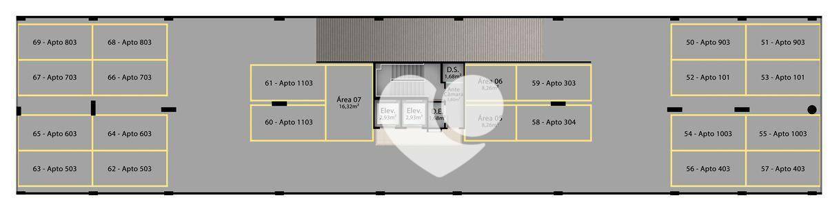 Apartamento à venda com 3 quartos, 100m² - Foto 45