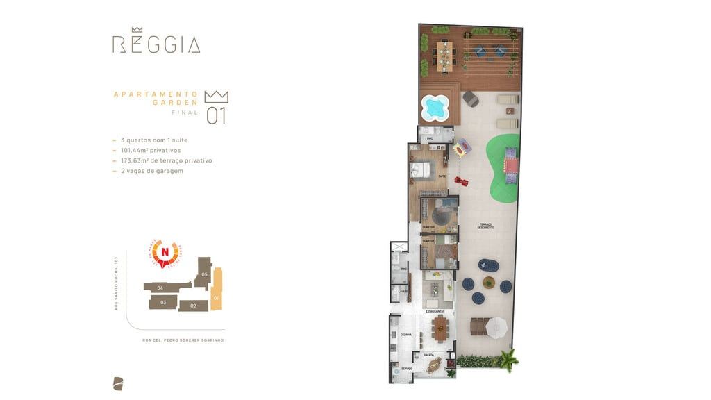 Apartamento à venda com 3 quartos, 102m² - Foto 44