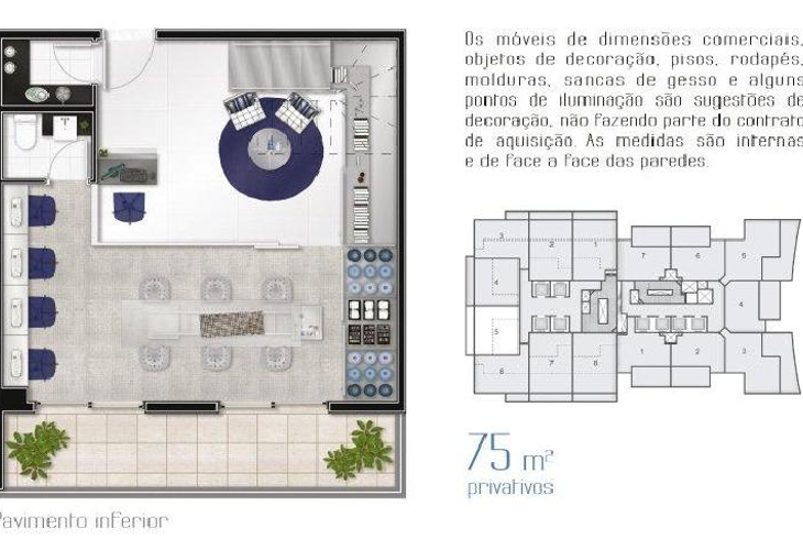 Apartamento à venda com 1 quarto, 52m² - Foto 4