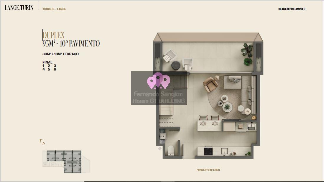 Apartamento à venda com 2 quartos, 93m² - Foto 4