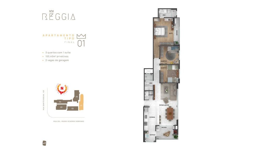 Apartamento à venda com 3 quartos, 102m² - Foto 38