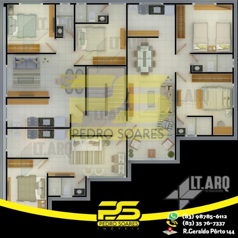 Apartamento à venda com 1 quarto, 60m² - Foto 3