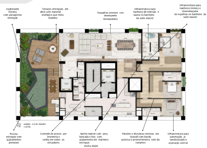 Apartamento à venda com 4 quartos, 393m² - Foto 40