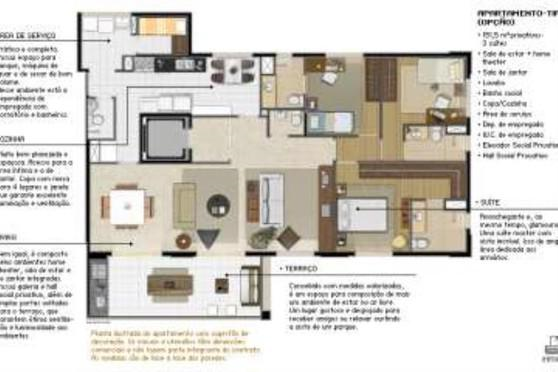 Apartamento à venda com 3 quartos, 152m² - Foto 11