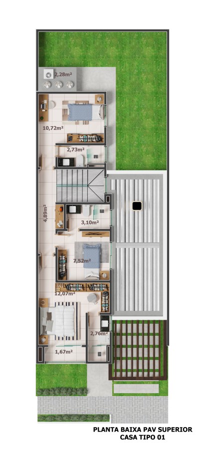 Casa à venda com 4 quartos, 136m² - Foto 2