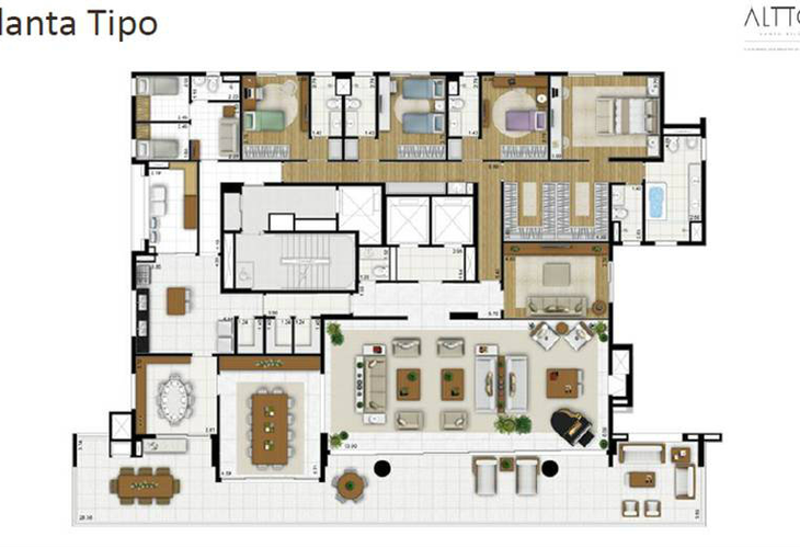 Apartamento à venda com 5 quartos, 485m² - Foto 19