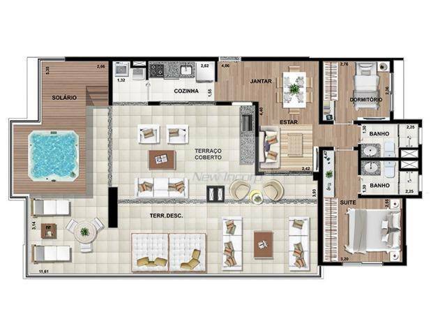 Apartamento à venda com 2 quartos, 69m² - Foto 62