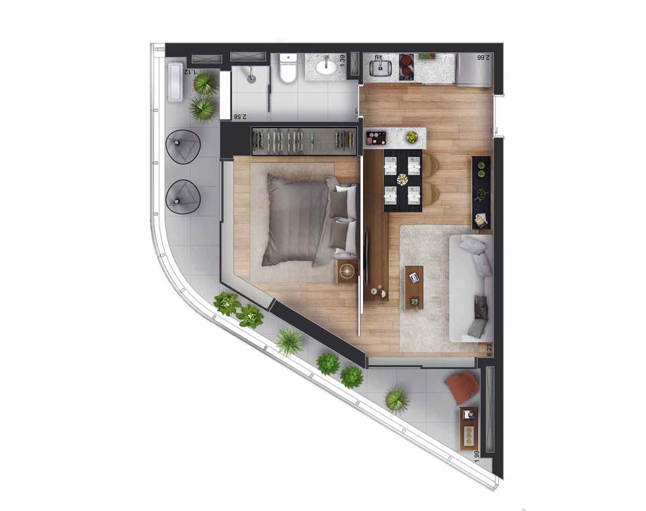 Apartamento à venda com 3 quartos, 39190m² - Foto 23