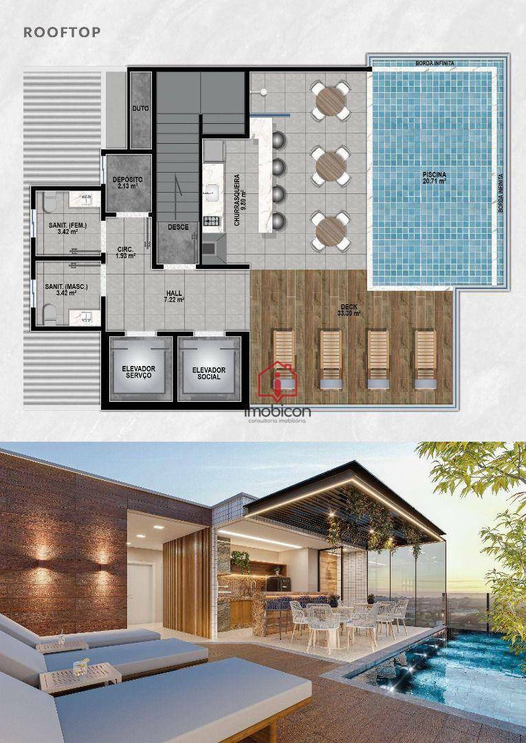 Apartamento à venda com 2 quartos, 65m² - Foto 5