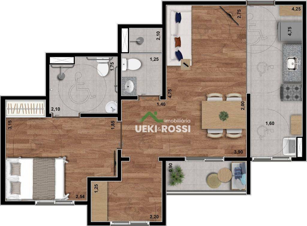 Apartamento à venda com 2 quartos, 50m² - Foto 23