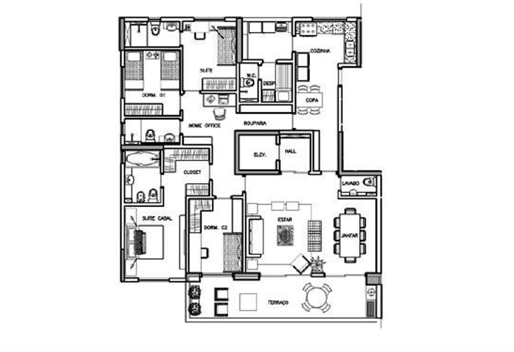 Apartamento à venda com 4 quartos, 169m² - Foto 11