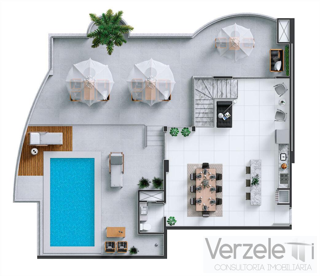 Apartamento à venda com 3 quartos, 151m² - Foto 3