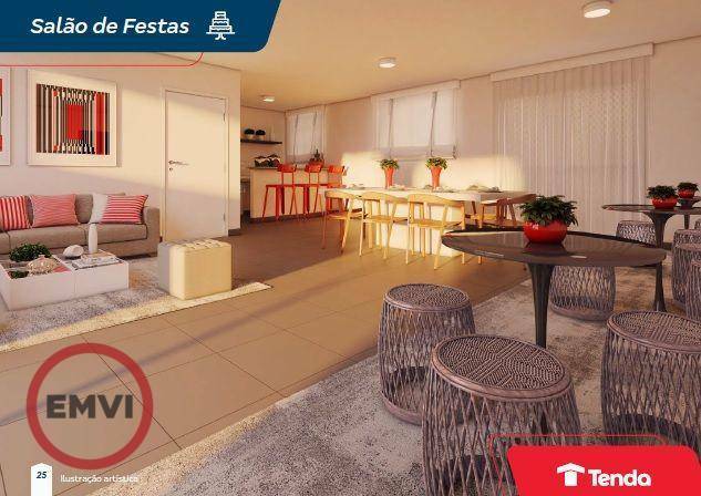 Apartamento à venda com 2 quartos, 41m² - Foto 1