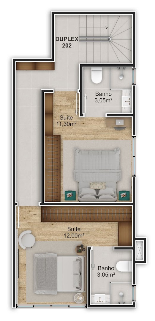 Cobertura à venda com 3 quartos, 110m² - Foto 21