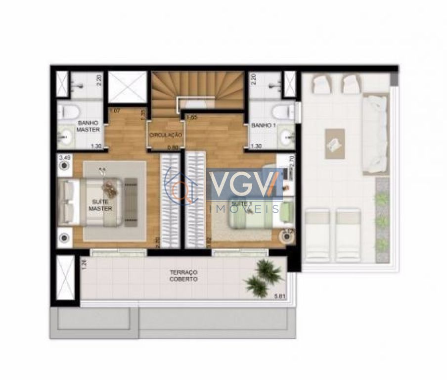 Cobertura à venda com 2 quartos, 108m² - Foto 15