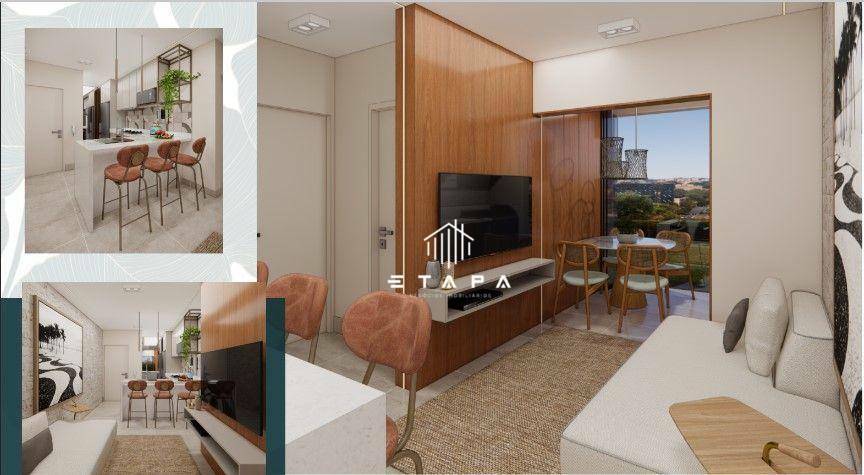Apartamento à venda com 1 quarto, 45m² - Foto 1