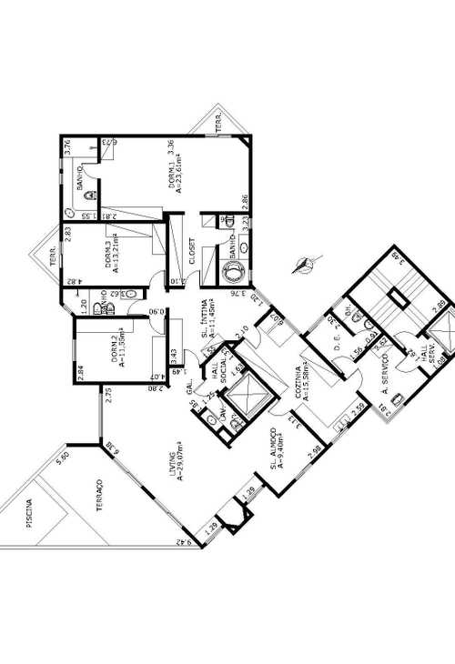 Apartamento, 4 quartos, 360 m² - Foto 2