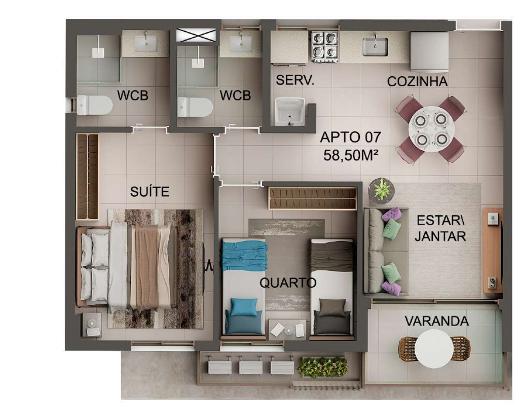 Apartamento à venda com 3 quartos, 11468m² - Foto 27