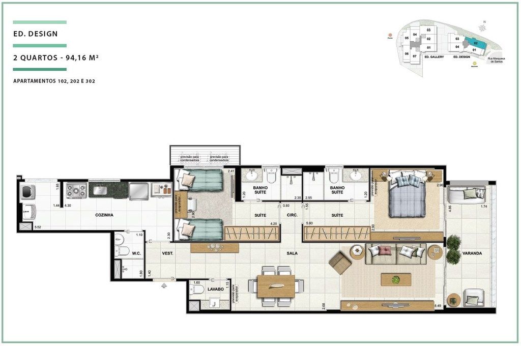 Cobertura à venda com 4 quartos, 204m² - Foto 42