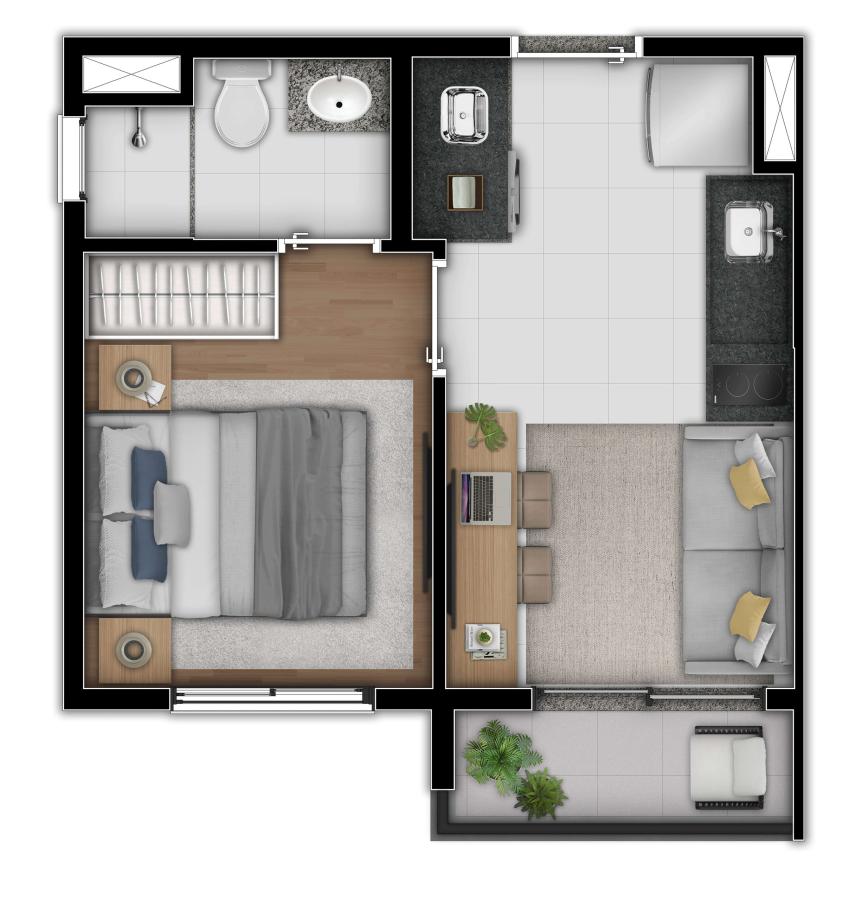 Apartamento à venda com 2 quartos, 2636m² - Foto 28