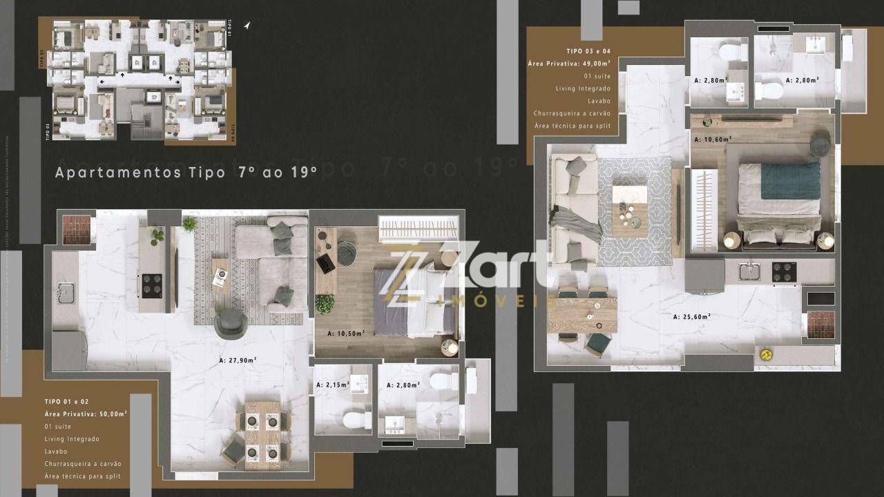 Apartamento à venda com 3 quartos, 62m² - Foto 20