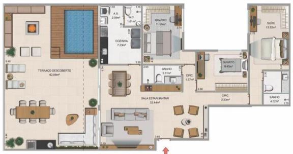 Apartamento à venda com 3 quartos, 8824m² - Foto 23