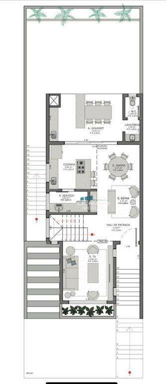 Casa de Condomínio à venda com 3 quartos, 178m² - Foto 2