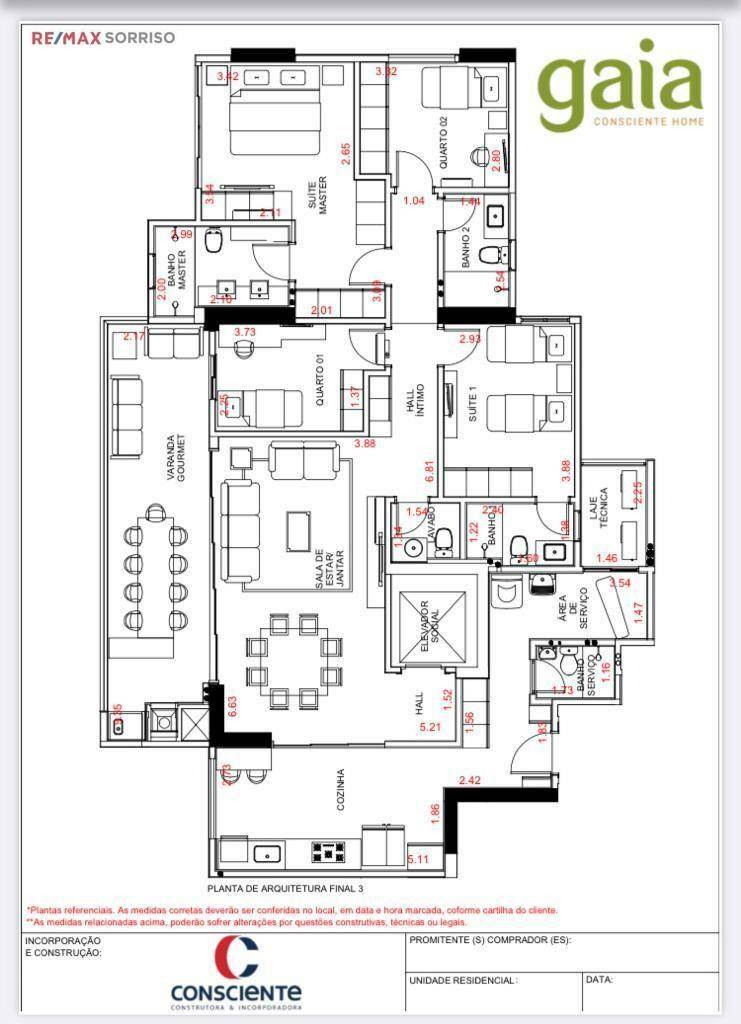 Apartamento à venda com 4 quartos, 170m² - Foto 16