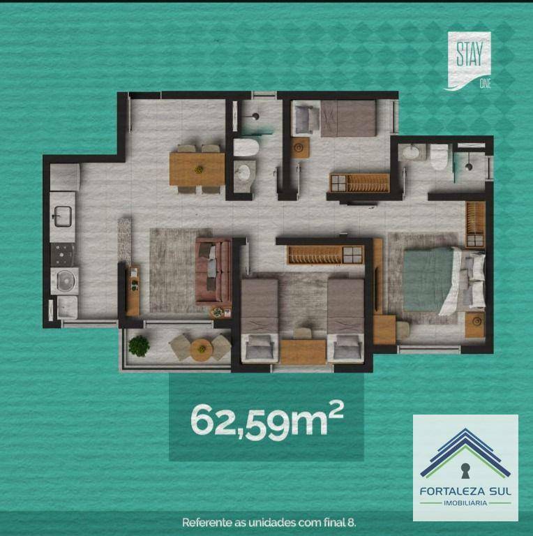 Apartamento à venda com 2 quartos, 43m² - Foto 24