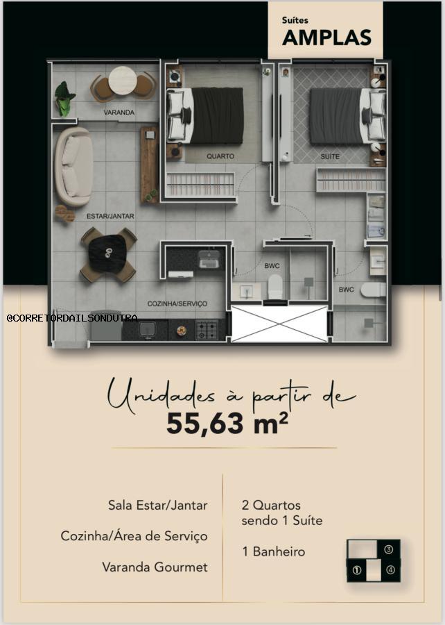 Apartamento à venda com 2 quartos, 56m² - Foto 14