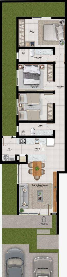 Apartamento à venda com 3 quartos, 87m² - Foto 9