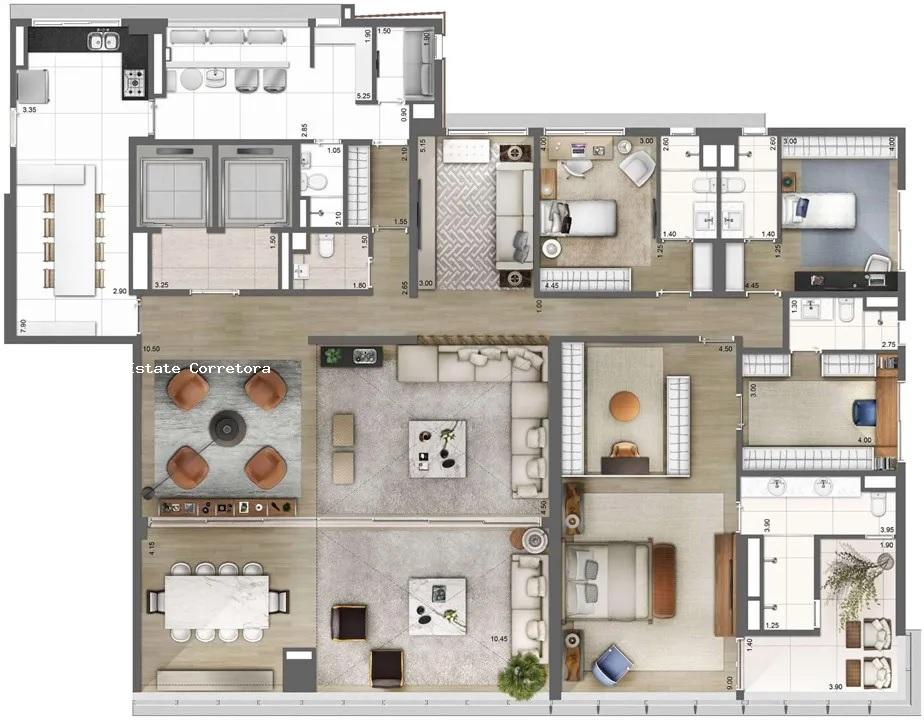 Apartamento à venda com 3 quartos, 275m² - Foto 40