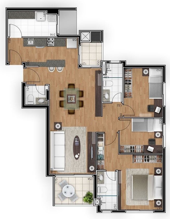 Apartamento à venda com 2 quartos, 76m² - Foto 9