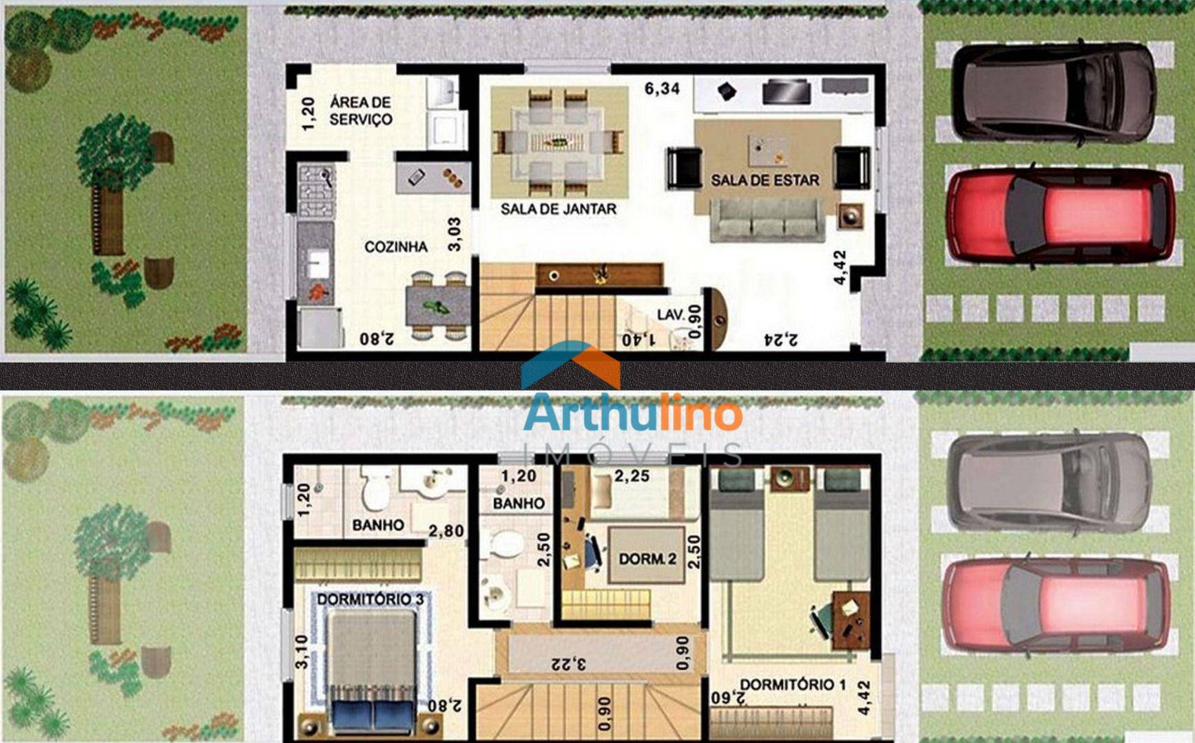 Sobrado à venda com 3 quartos, 89m² - Foto 4