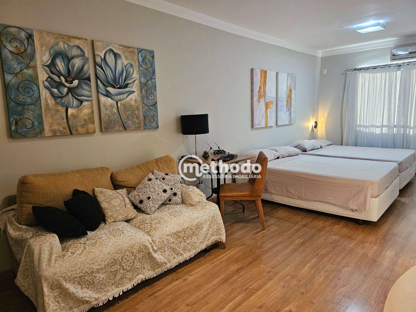 Flat/Apart Hotel à venda com 1 quarto, 46m² - Foto 1