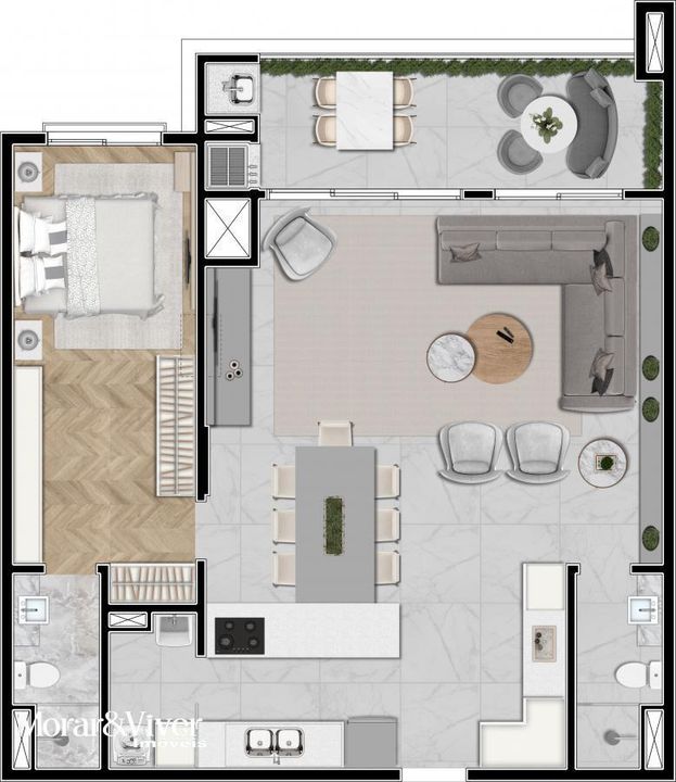 Apartamento à venda com 2 quartos, 90m² - Foto 24