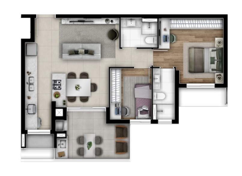 Apartamento à venda com 3 quartos, 9443m² - Foto 31