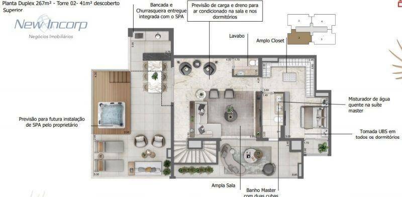 Apartamento à venda com 3 quartos, 113m² - Foto 37