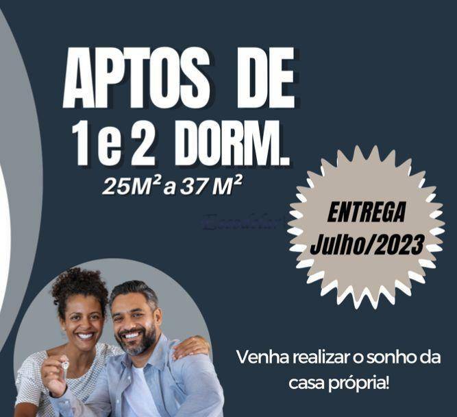 Apartamento à venda com 1 quarto, 25m² - Foto 3