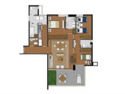 Apartamento à venda com 3 quartos, 169m² - Foto 5