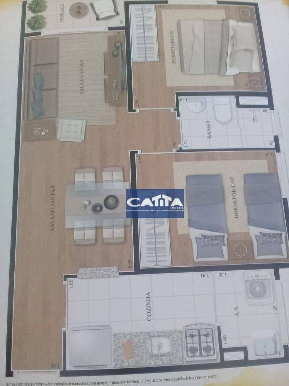 Apartamento à venda com 2 quartos, 50m² - Foto 14