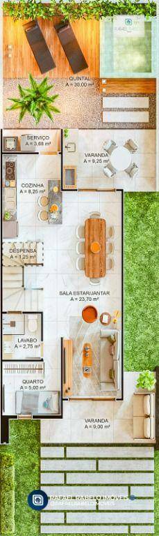 Casa de Condomínio à venda com 3 quartos, 130m² - Foto 49