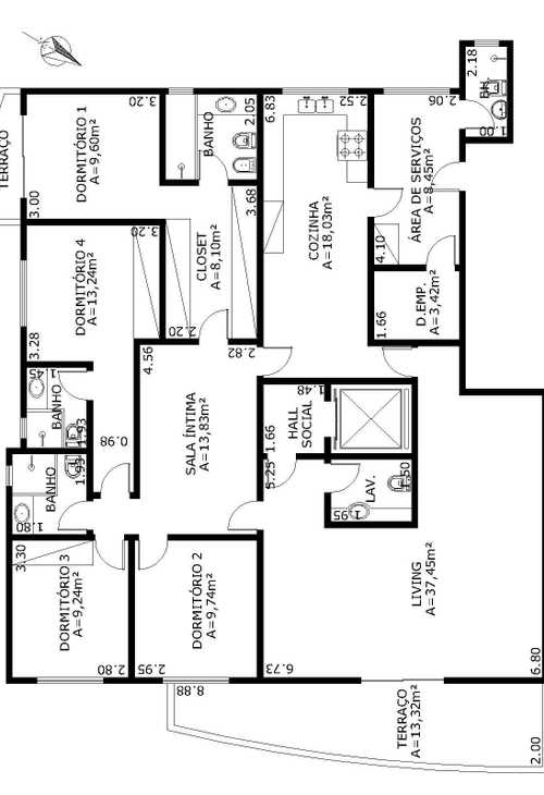 Apartamento à venda com 4 quartos, 171m² - Foto 10