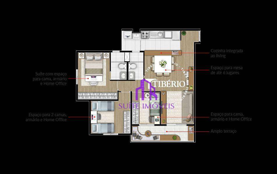 Apartamento à venda com 2 quartos, 50m² - Foto 37