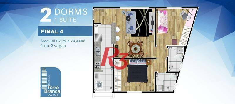 Apartamento à venda com 2 quartos, 64m² - Foto 25